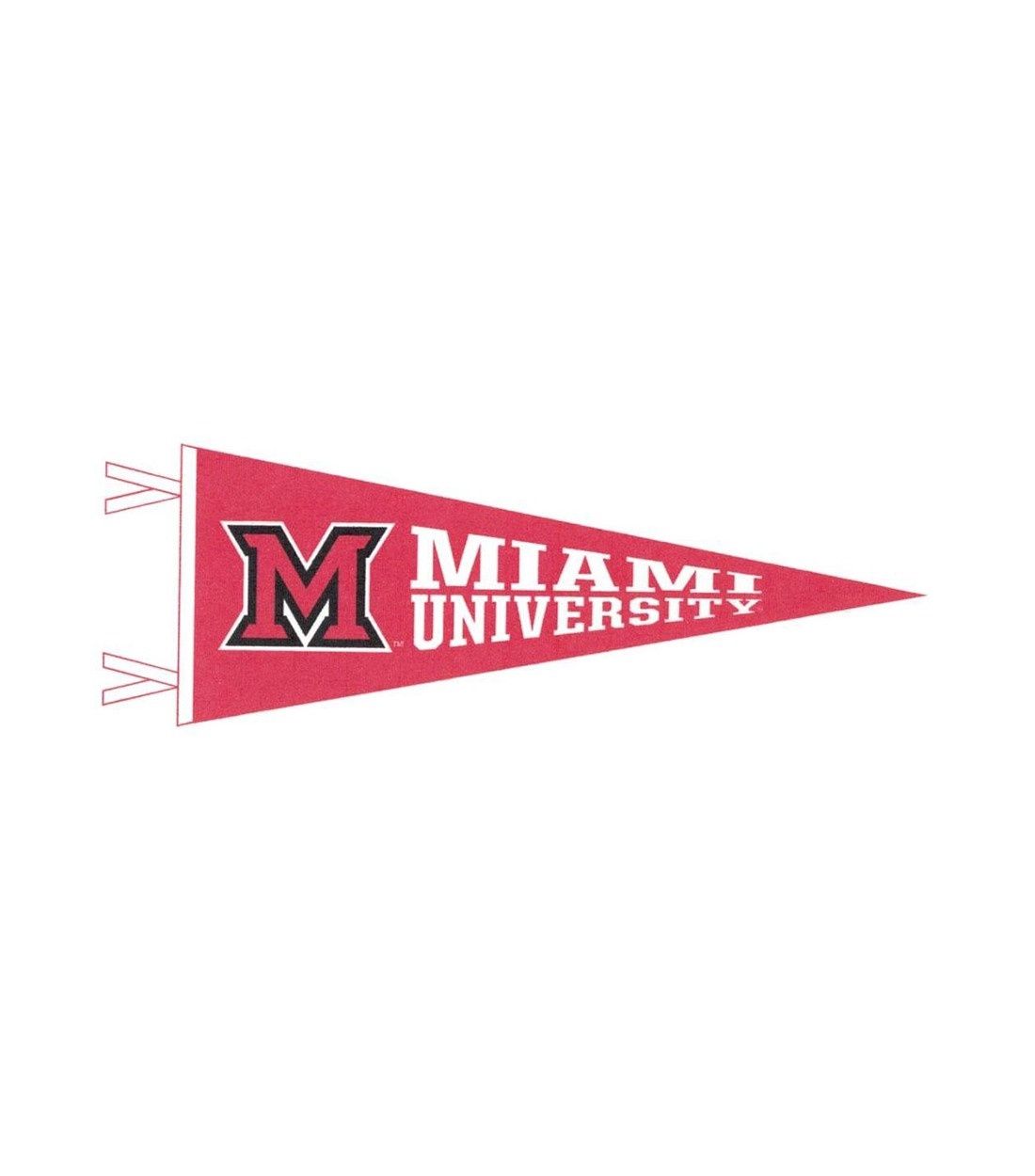 Miami University 9x24" Felt Pennant with M-Logo