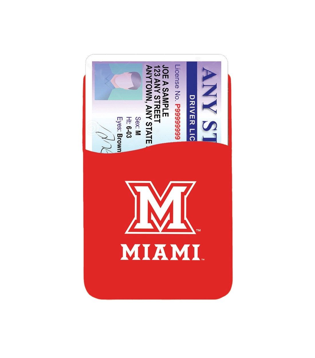 Miami University Cell Phone ID Holder