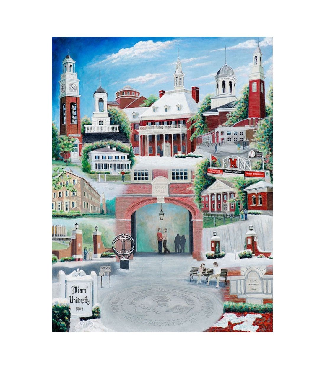 Miami University 'Love and Honor' Picture