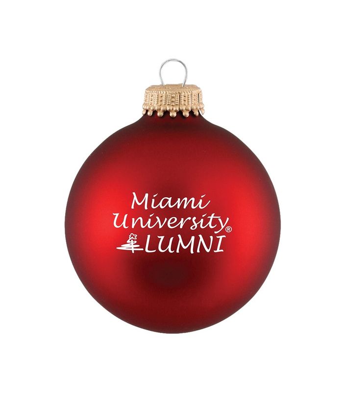 Miami University Alumni Ball Ornament