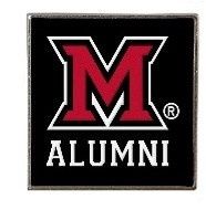 Miami University Alumni Square Lapel Pin
