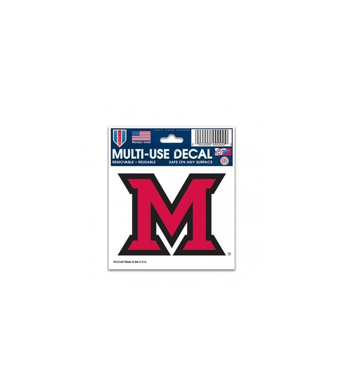 Miami University Block M Multi-Use Decal