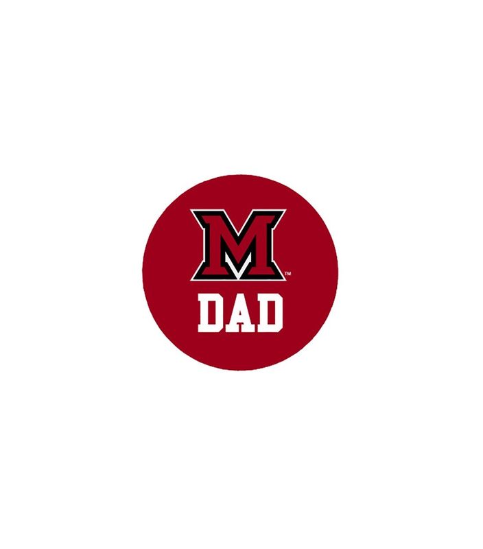Miami University Dad Button
