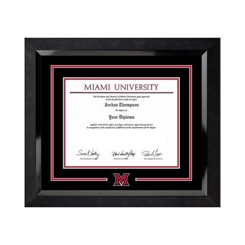 Miami University Diploma Frame 8