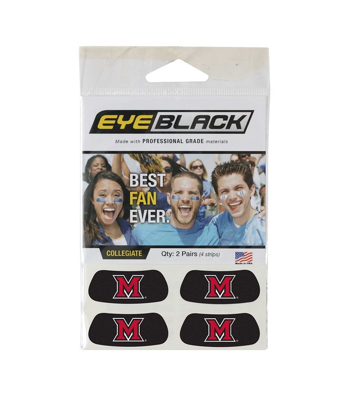 Miami University Eye-Black Stickers