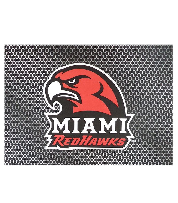 Miami University HawkHead Blank Card