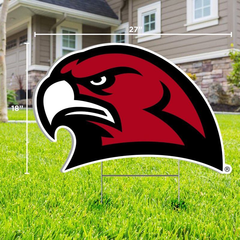 Miami University HawkHead 18"x27" Lawn Sign DS