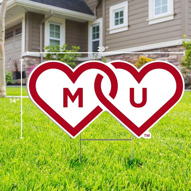 Miami University Miami Merger 14"x29" Lawn Sign DS