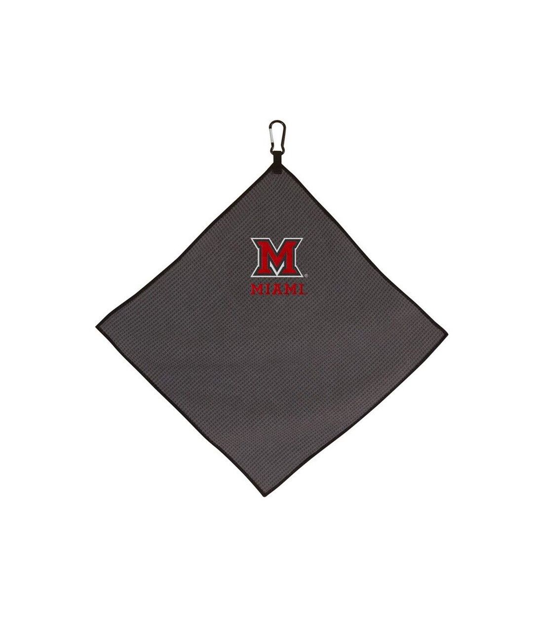 Miami University Gray Embroidered Microfiber Towel