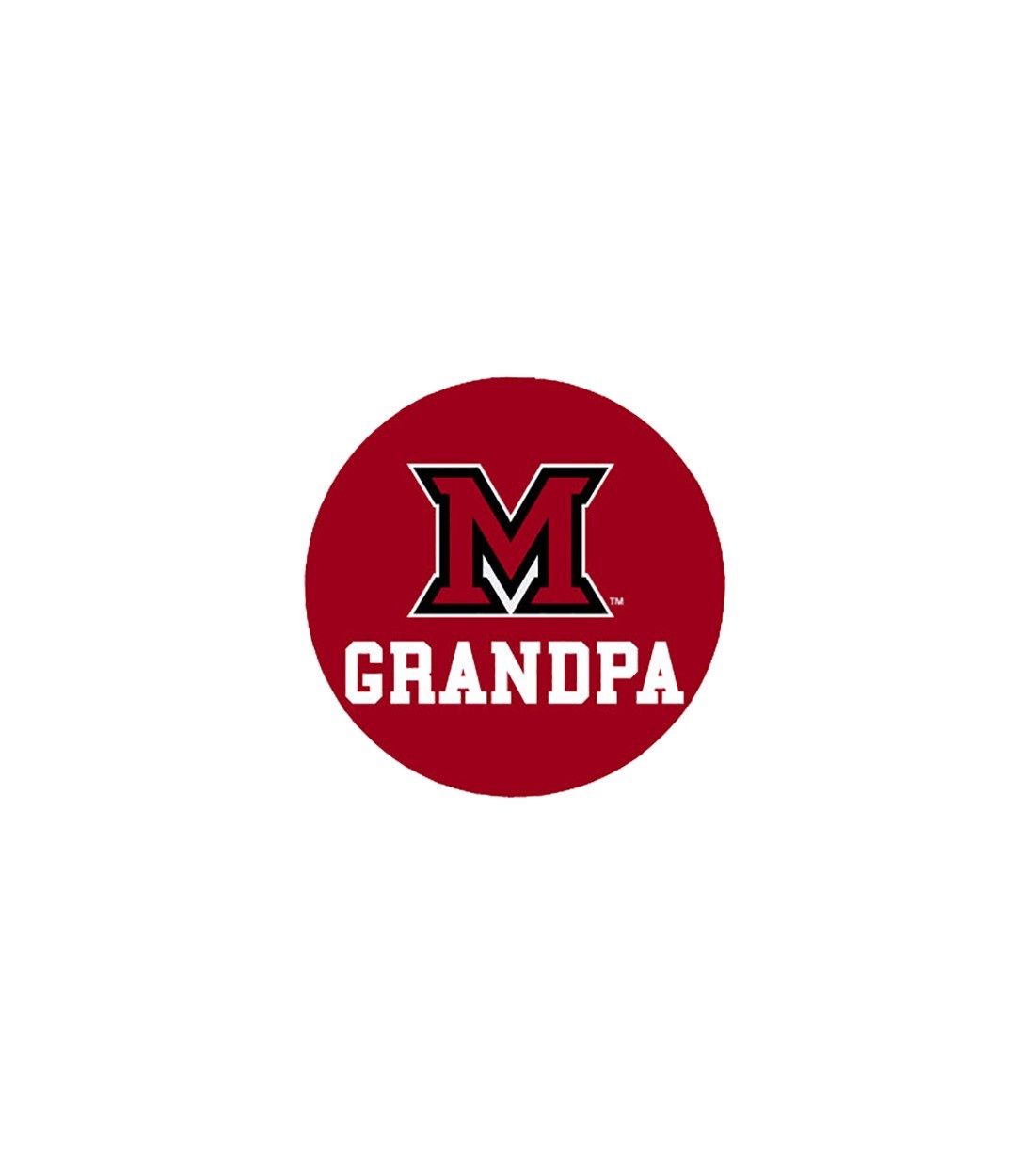Miami University Grandpa Button