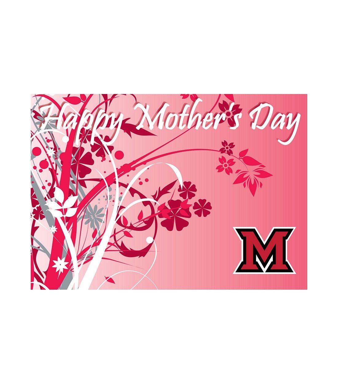 Miami University Mother's Day Greeting Card
