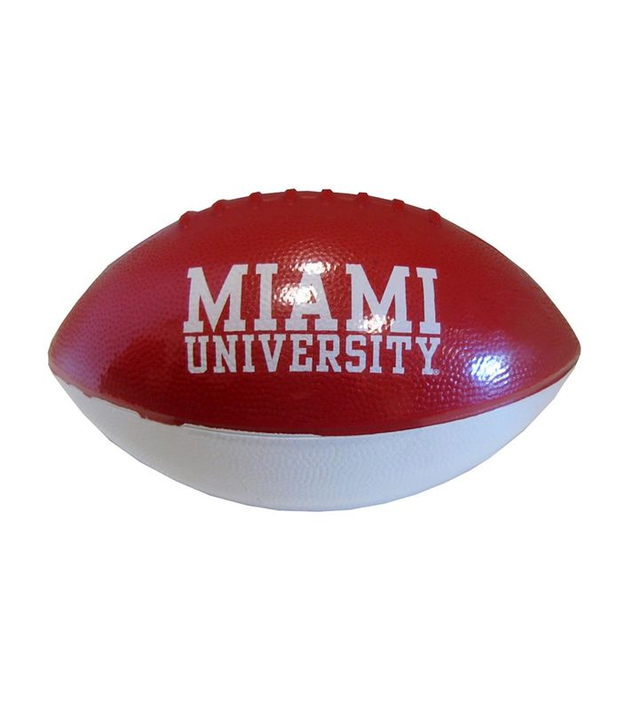 Miami University Red and White Foam Football