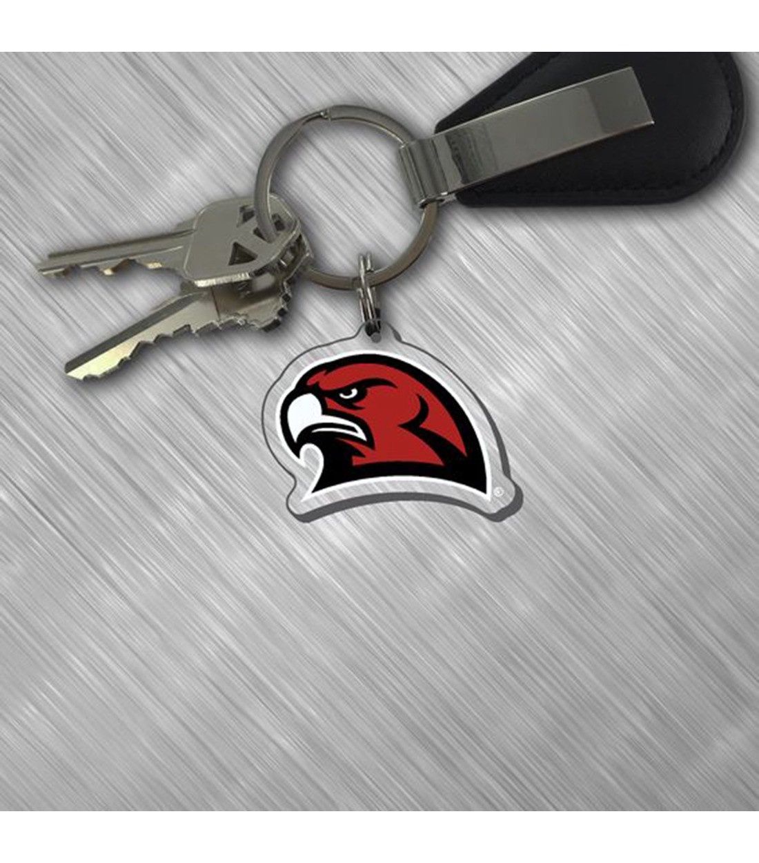 Miami University Hawkhead Keytag