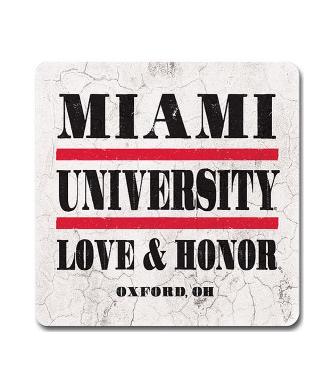 Miami University Love &amp; Honor Coaster