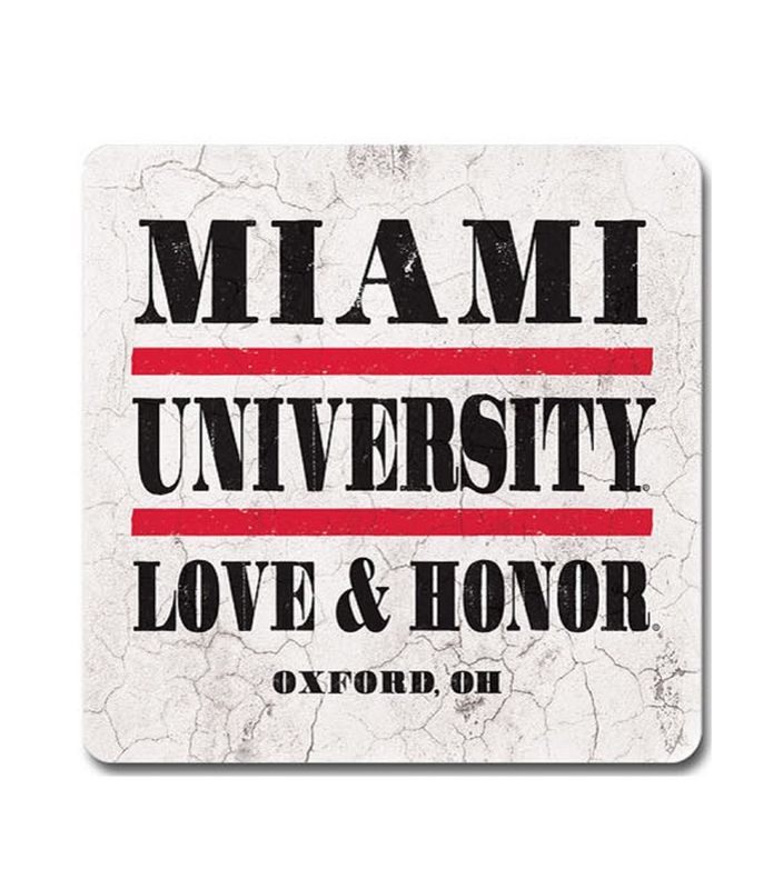 Miami University Love &amp; Honor Coaster