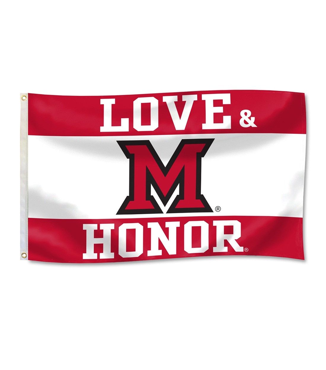 Miami University Love and Honor 3' x 5' Flag