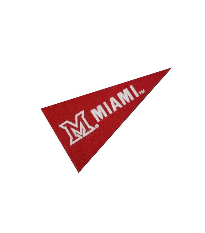 Miami University Mini Wool Pennant Magnet