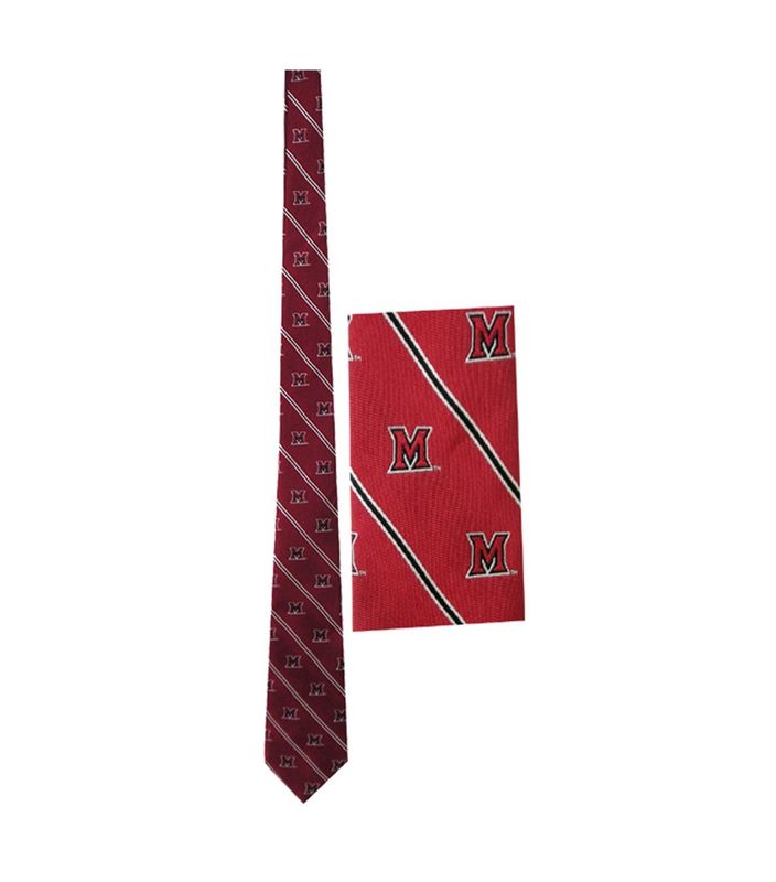 Miami University neck tie