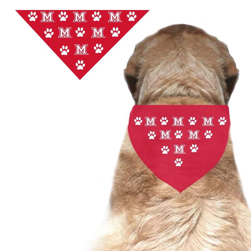 Miami University Pet Red Bandanna