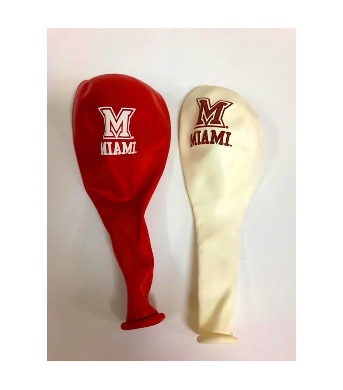 Miami University Red &amp; White 10-Pack Balloons