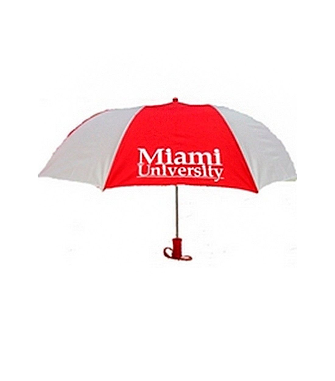 Miami University Red and White Umbrella
