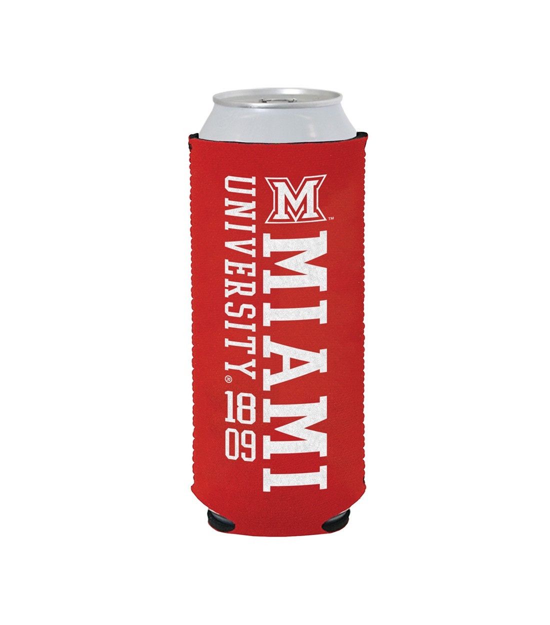 Miami University Slim Can Cooler