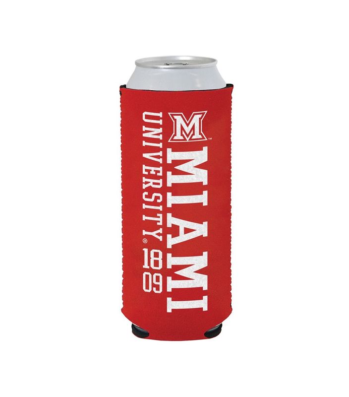 Miami University Slim Can Cooler