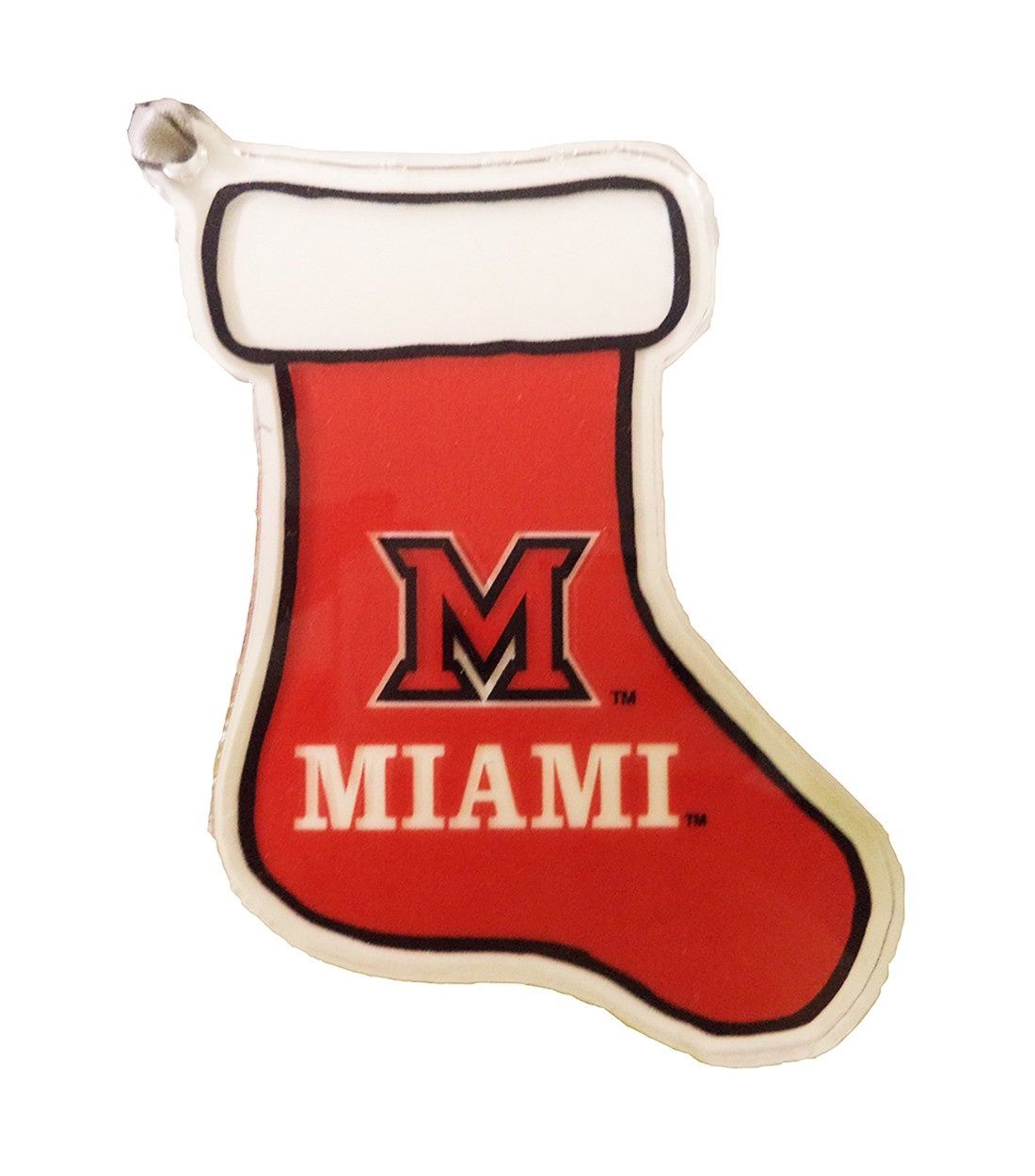 Miami University Stocking Ornament
