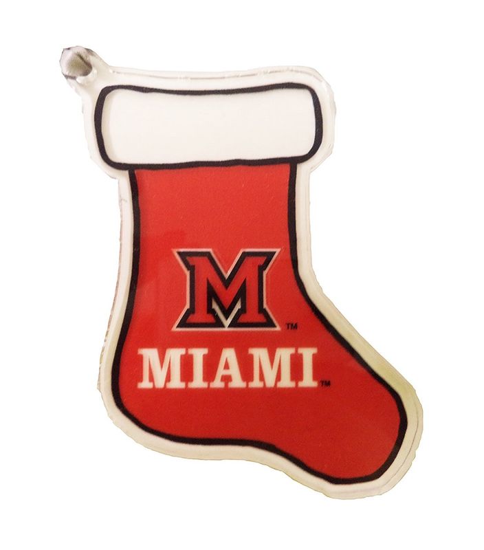 Miami University Stocking Ornament
