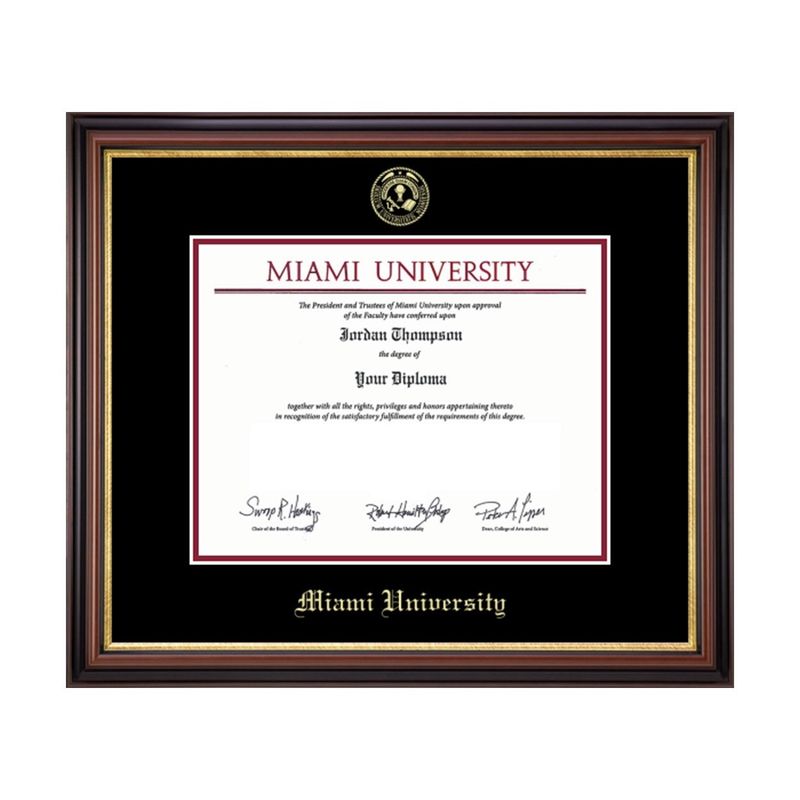 Miami University Regency Diploma Frame 2