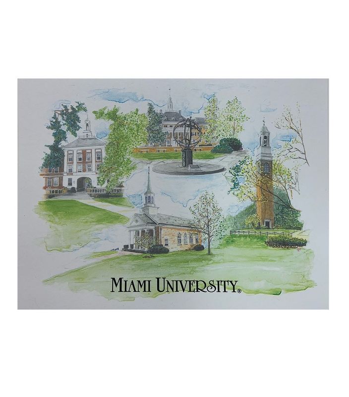 Miami University Scenery 10pk Cards