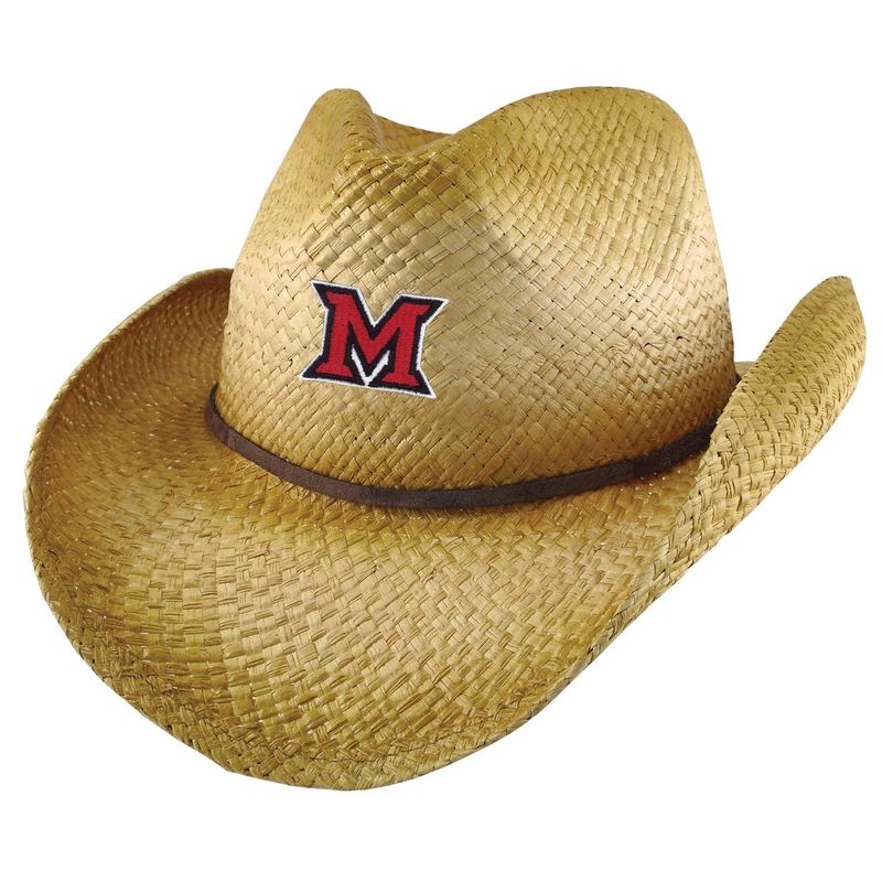 Miami University Straw "Wrangler" Hat