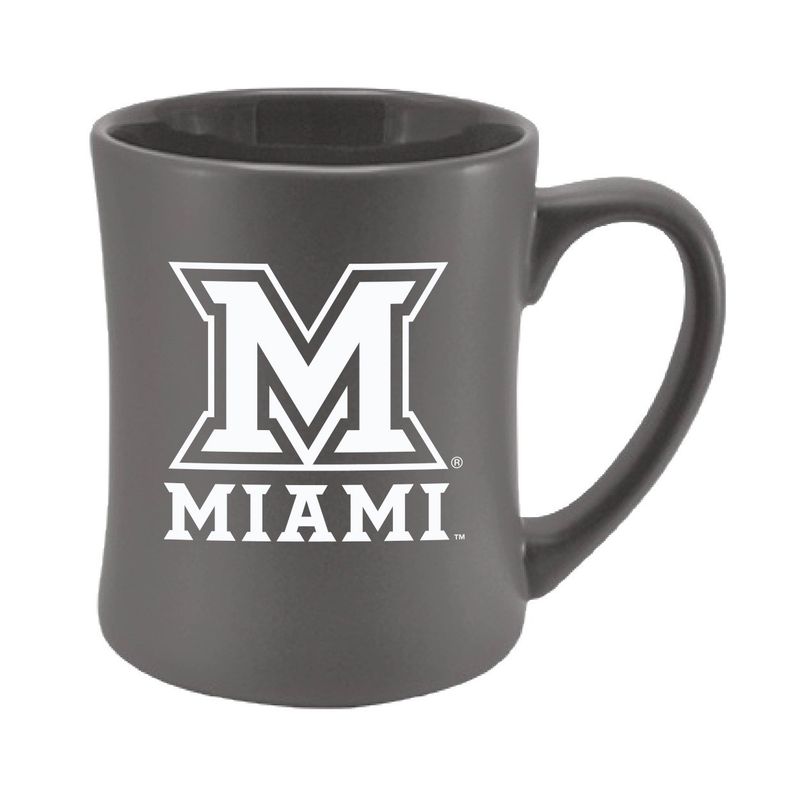 Miami University White Imprint Ceramic Mug
