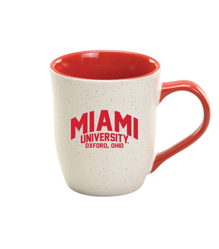 Miami University Red Granite Mug