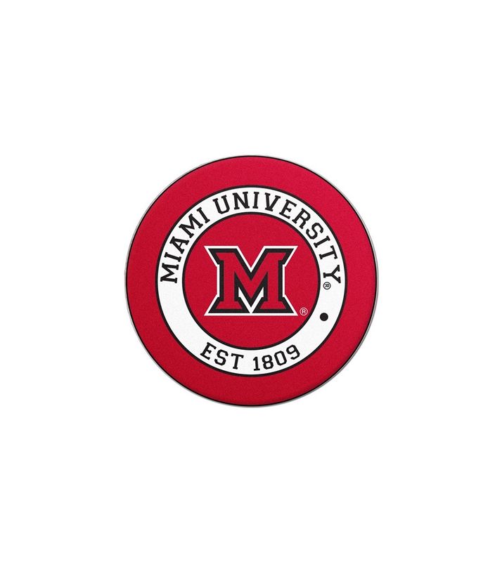 Miami University Round Celloid Magnet