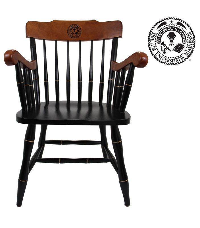 Miami University Wooden Captain's Chair