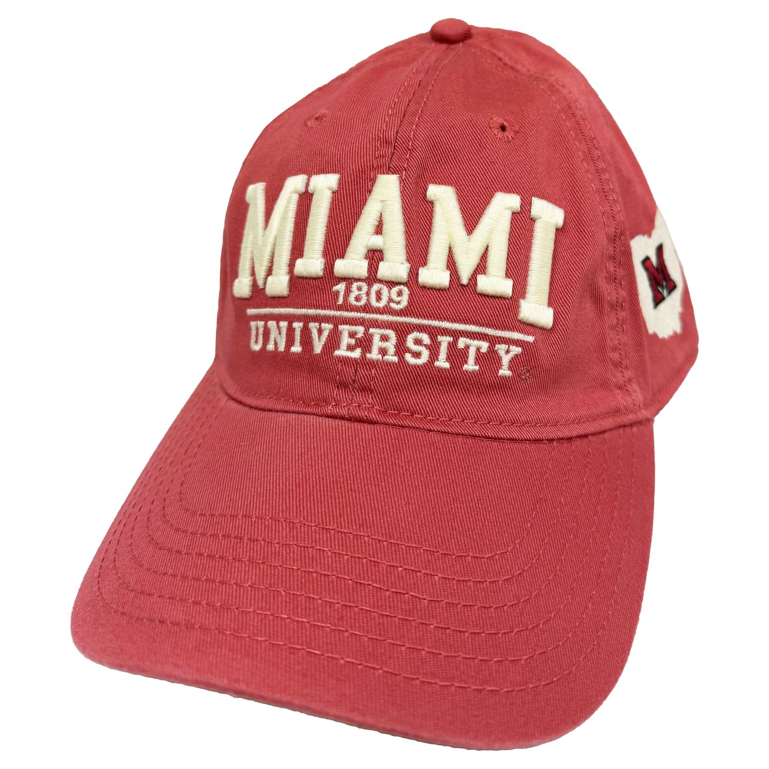 Miami University RedHawks Legacy Nantucket Red Relaxed Twill Adjustable Hat – EZA Cap