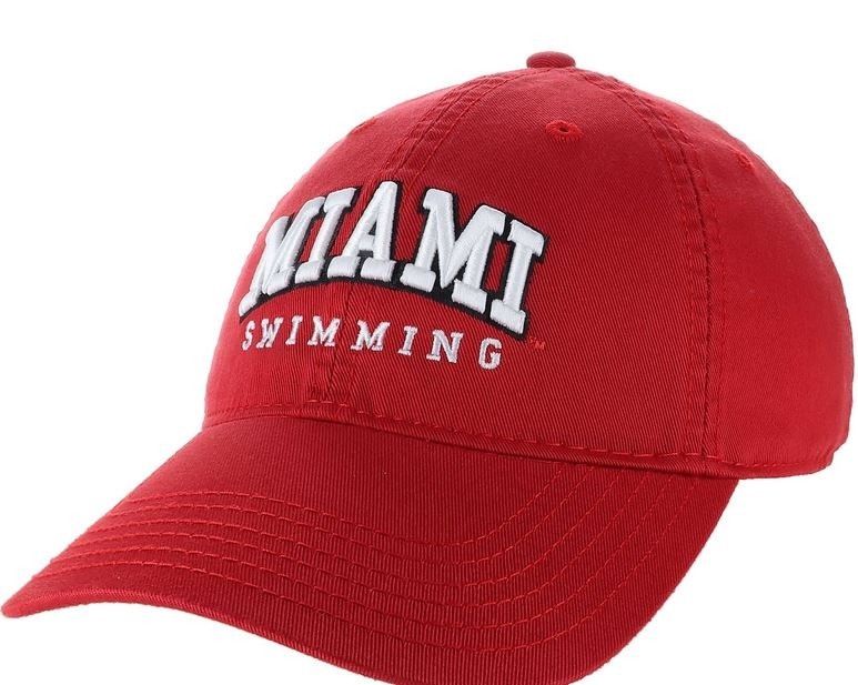 Red Adjustable Swimming Hat