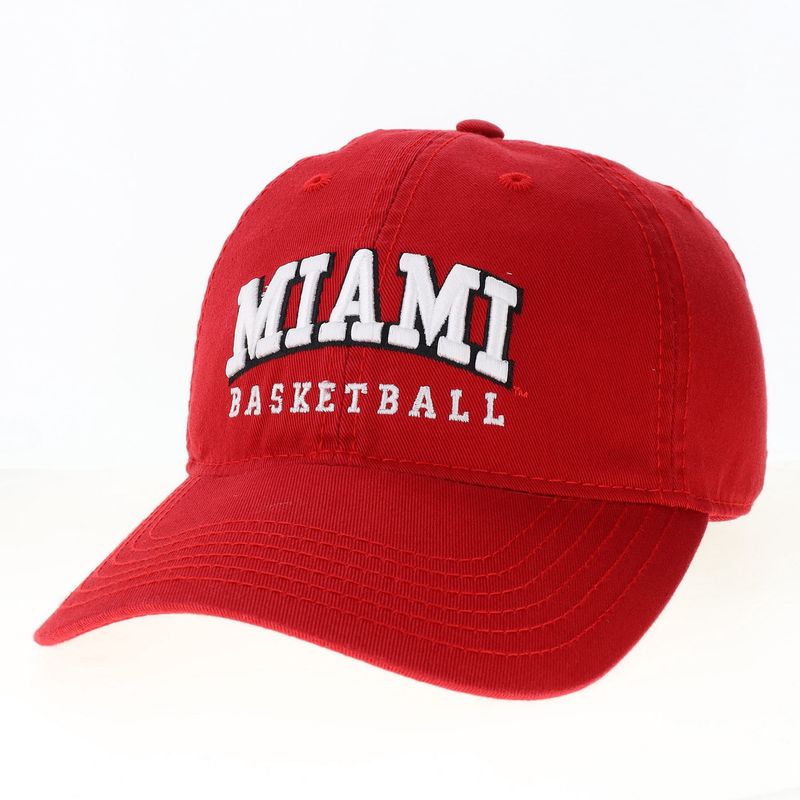 RED BASKETBALL HAT