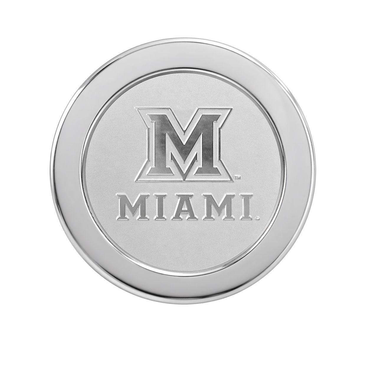 M OVER MIAMI CUFF LINKS, Color: SILVER