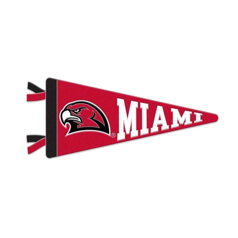 Spirit Products Pennant Lapel Pin with HawkHead