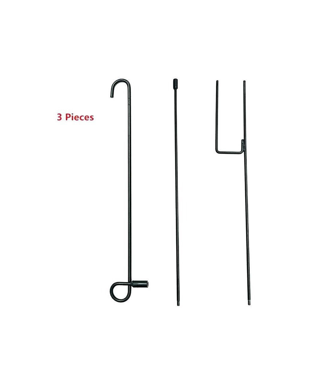 Three-Piece Garden Flag Pole