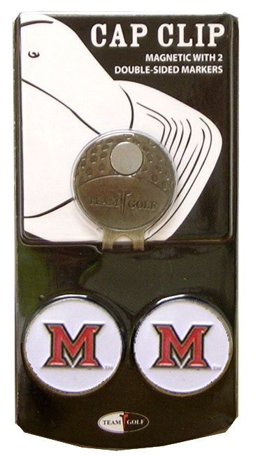 Team Golf 2-pack Miami University Golf Cap Clip
