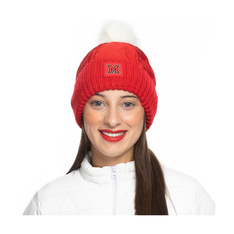 ZooZatz Miami Puffer Hat w/ Fur Pom
