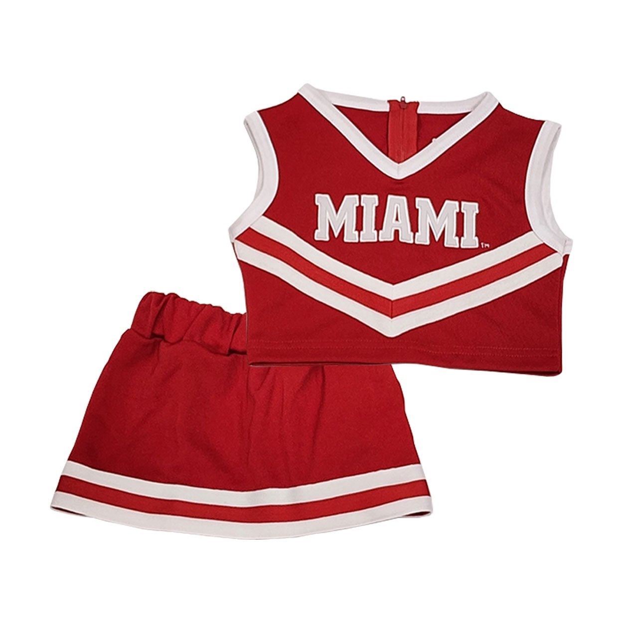 Little King Miami Toddler 2pc Cheer Dress, Size: 2T