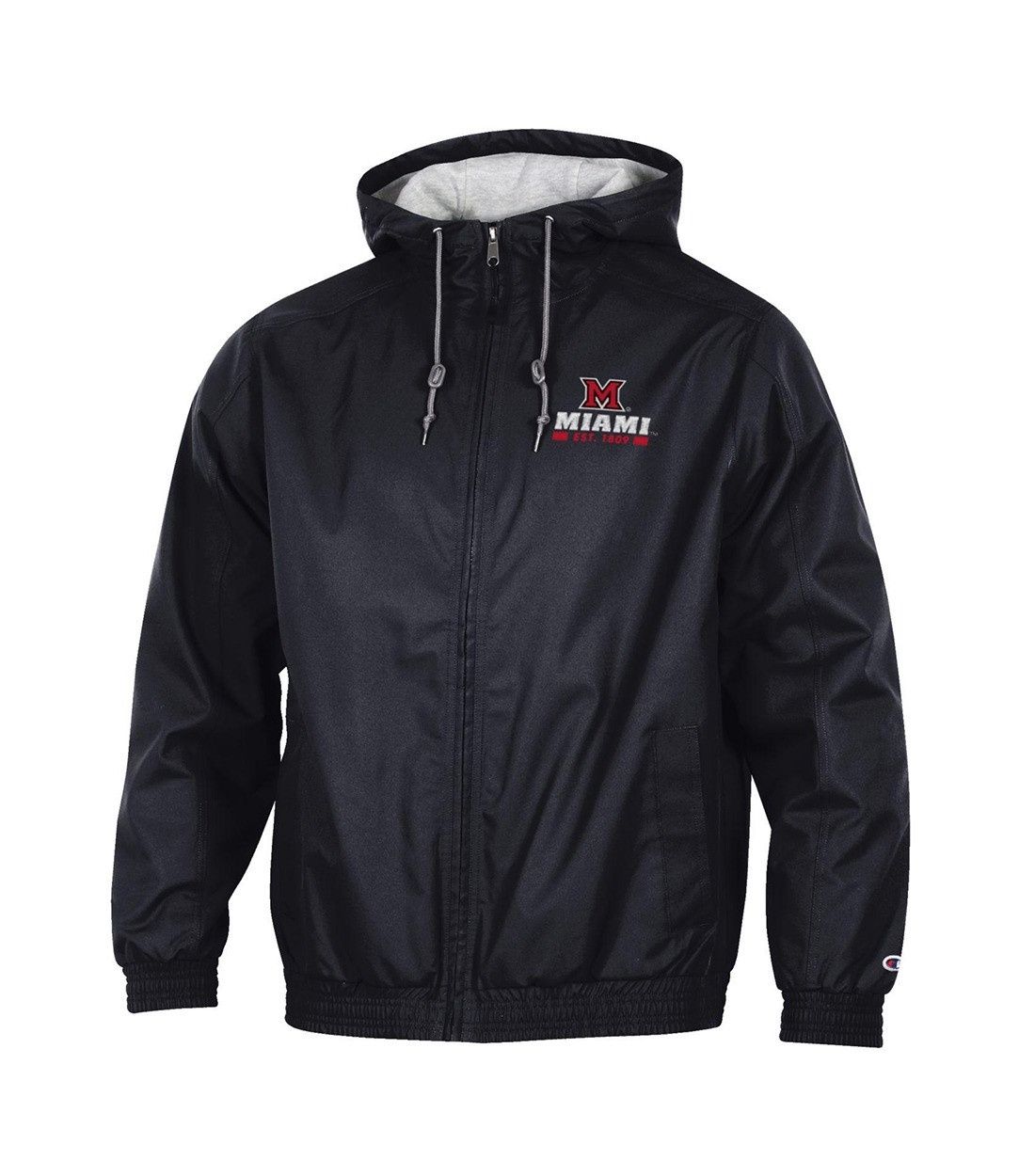 Champion Miami University Black Victory Jacket, Size: 2XL