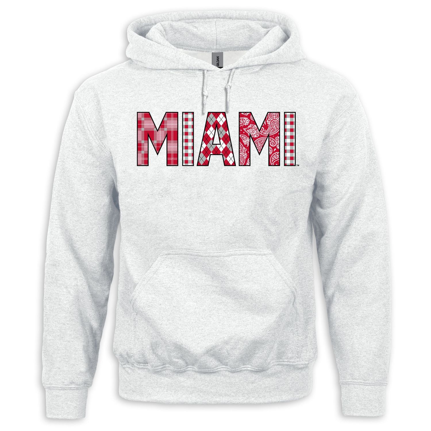 Ash Hood Multi-Print Miami, Size: S