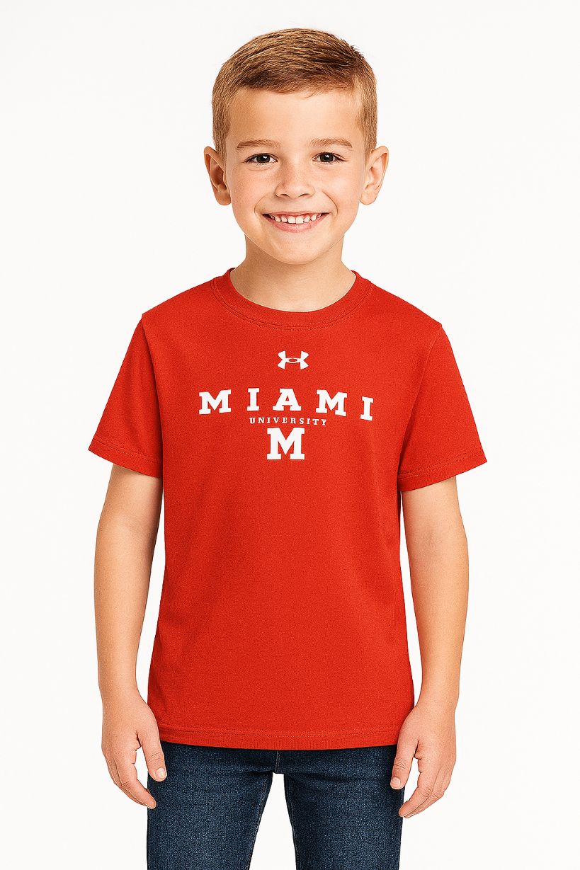 Youth Tech Stretch Short Sleeve Tee in Red, Size: YL