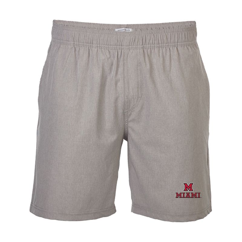 Boxercraft Miami University Men's Riptide Shorts Logo