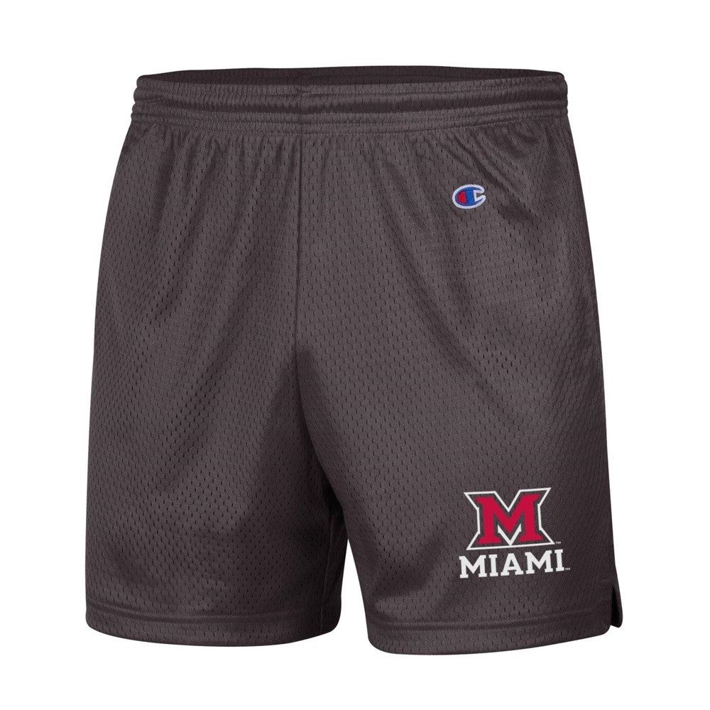 Miami RedHawks Champion Granite Mesh Shorts, Size: 2XL